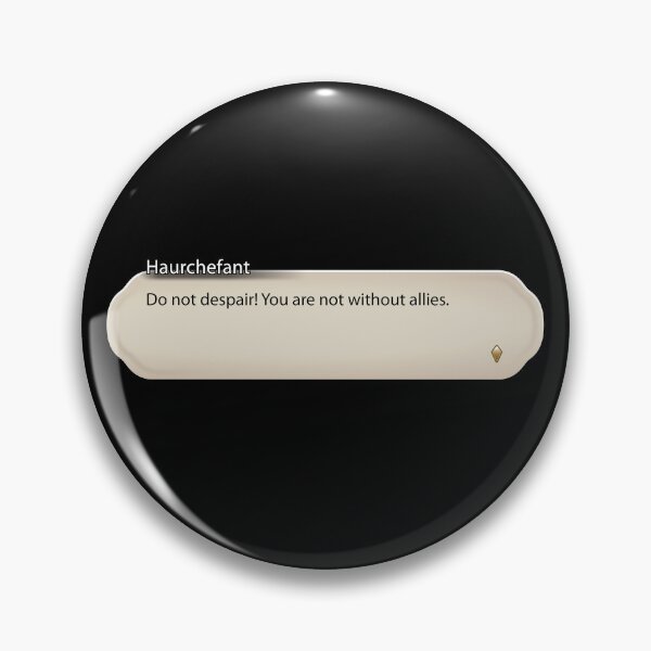 Item preview, Do not despair! - Haurchefant Greystone designed and sold by MogsterMemes.
