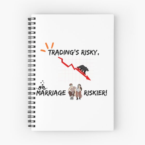 Item preview, Trading is Risky, Marriage is riskier designed and sold by GoDelta.