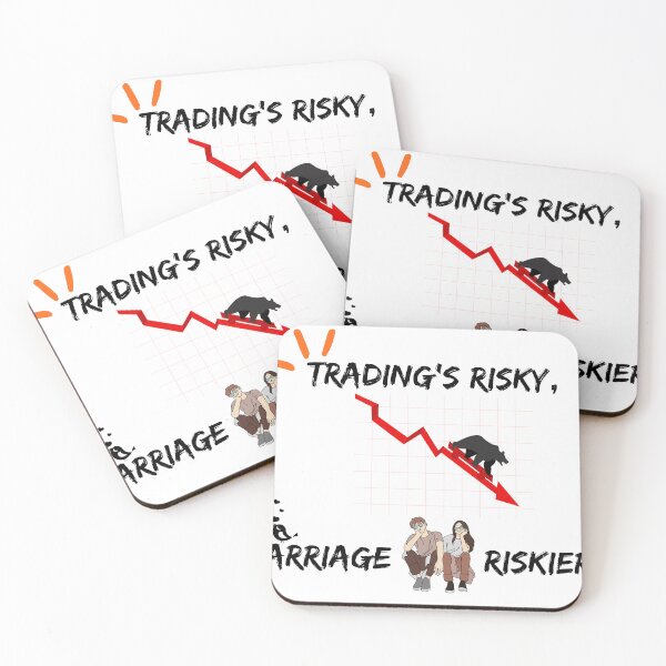 Item preview, Trading is Risky, Marriage is riskier designed and sold by GoDelta.