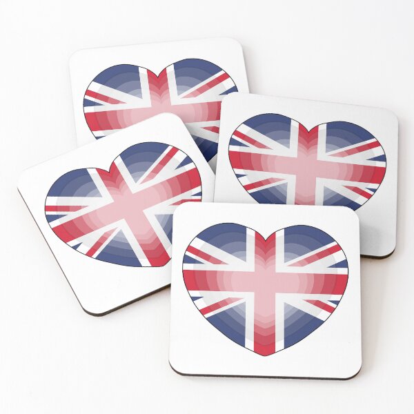 Item preview, Heart Love Flag of United Kingdom designed and sold by shopdiego.