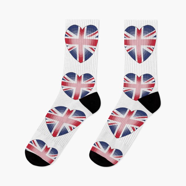 Item preview, Heart Love Flag of United Kingdom designed and sold by shopdiego.