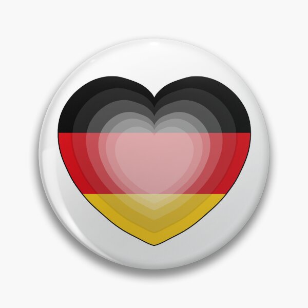 Item preview, Heart Love Flag of Germany designed and sold by shopdiego.