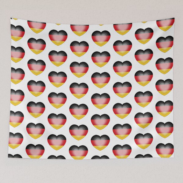 Item preview, Heart Love Flag of Germany designed and sold by shopdiego.