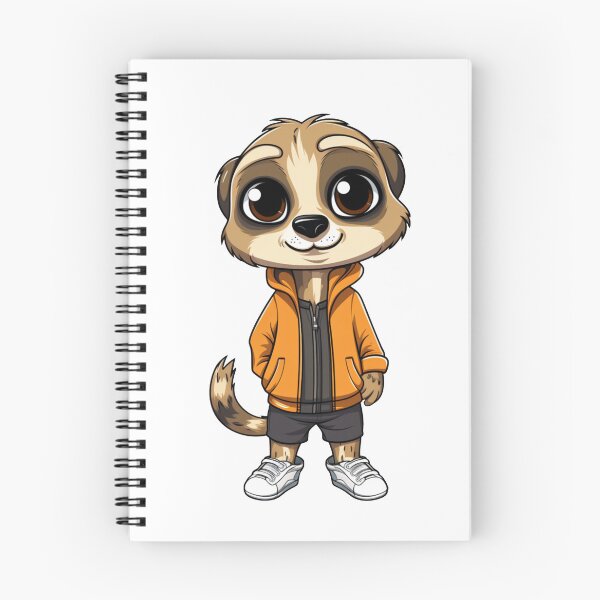 Item preview, Cute Meerkat in a Hoodie designed and sold by vasetti-press.
