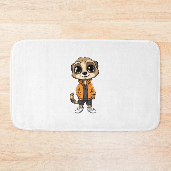 Item preview, Cute Meerkat in a Hoodie designed and sold by vasetti-press.