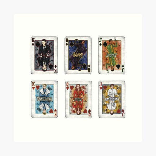 Six of Crows Playing Cards 6 Mini