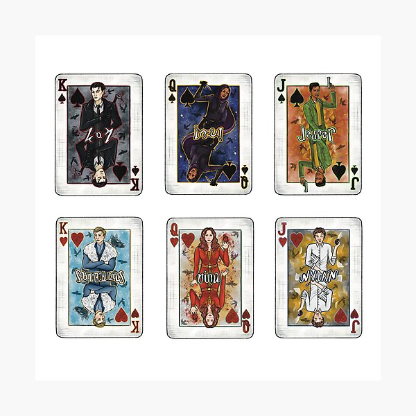 Six of Crows Playing Cards 6 Mini