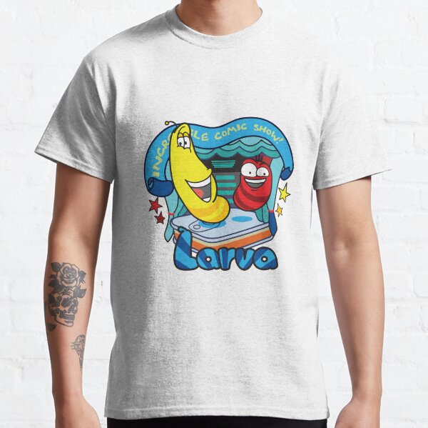 larva cartoon shirt