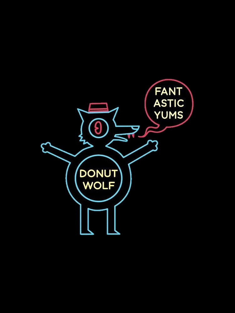"Night in the Woods Donut Wolf" Tshirt by deadmoonelf