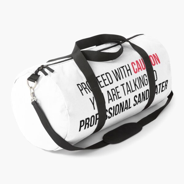 Item preview, I Eat Sand Just a little sometimes as a treat Meme Black White Beach Quote designed and sold by IHeartArts.
