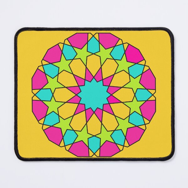 Item preview, Moroccan Mosaic pattern with Spring Fling colors designed and sold by SalxSal.