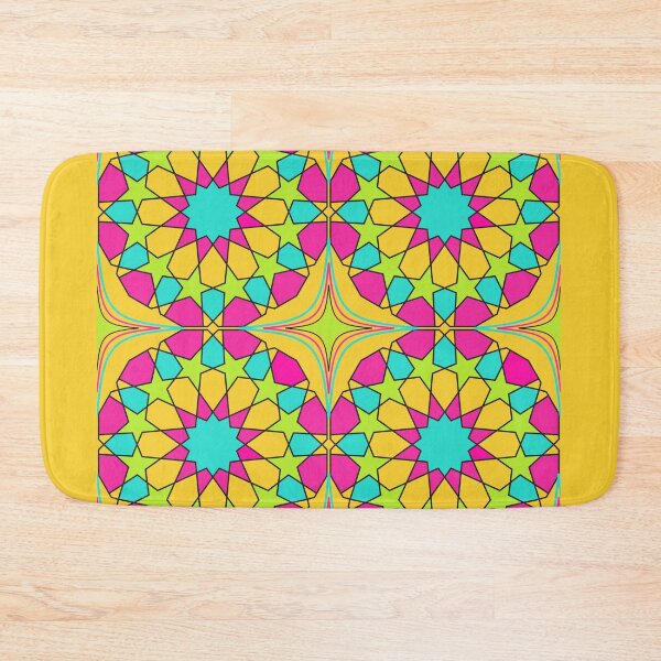 Item preview, Moroccan Mosaic pattern with Spring Fling colors designed and sold by SalxSal.