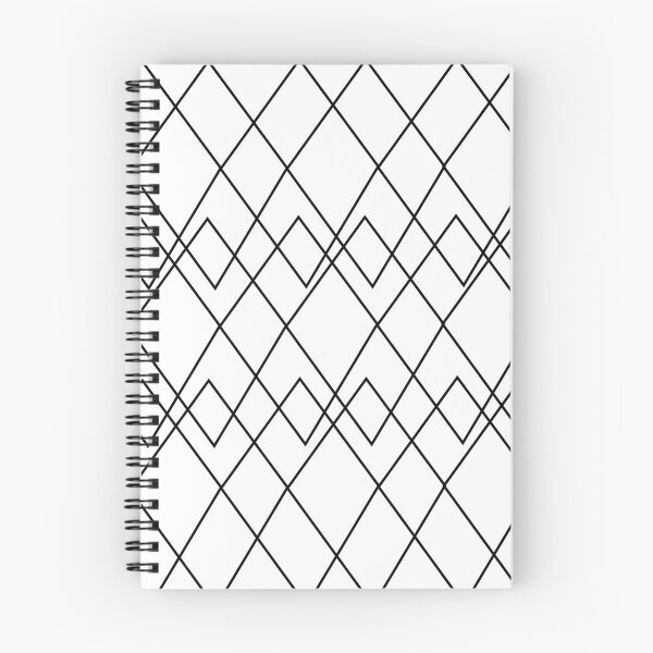 Item preview, Black and White Geometric Diamond Pattern designed and sold by Nisha Prabhu.