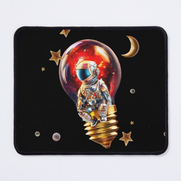 Item preview, Metallic Cute Astronaut, Light bulb Idea, Naturalover  designed and sold by Naturalover.