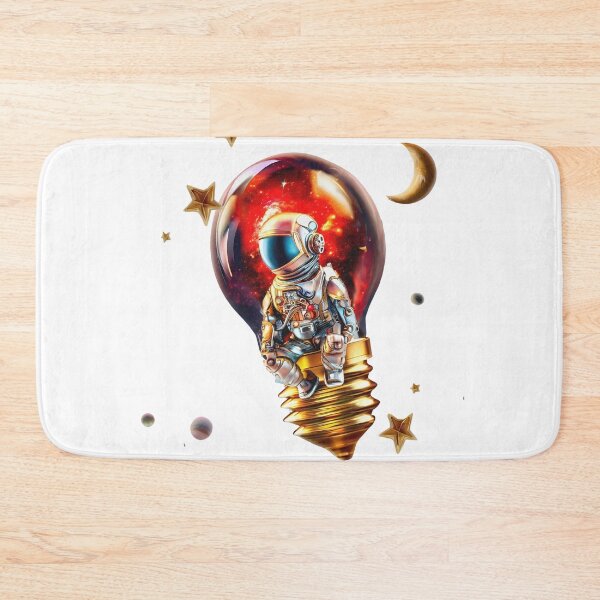 Item preview, Metallic Cute Astronaut, Light bulb Idea, Naturalover  designed and sold by Naturalover.