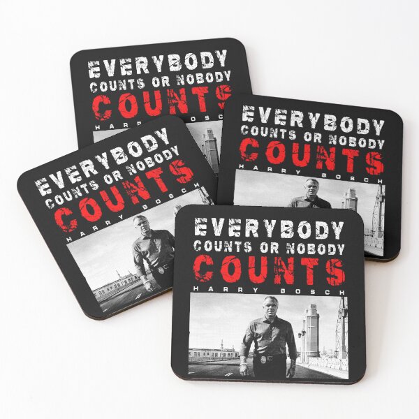 Item preview, Harry Bosch - Everybody Counts or no Body Counts designed and sold by lakshithared.