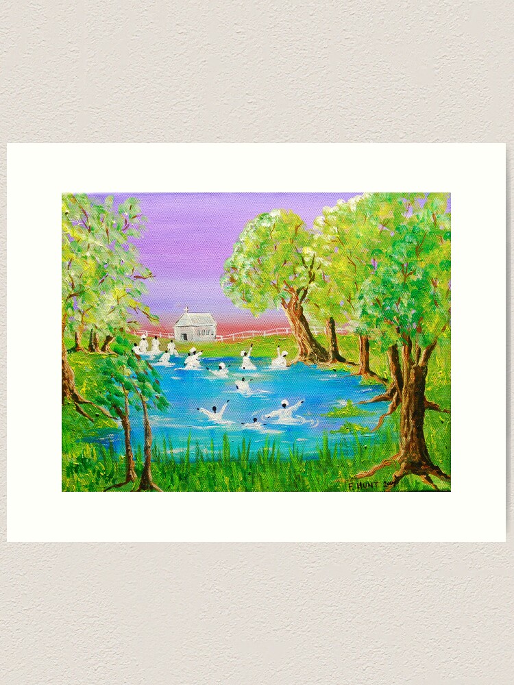 Alternate view of Baptized Into One Spirit Art Print