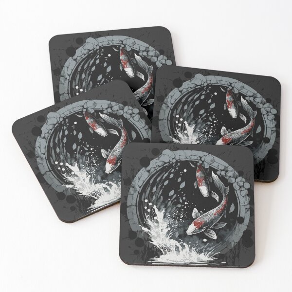 Item preview, Asian art koi 4 designed and sold by Canster-Odyssey.
