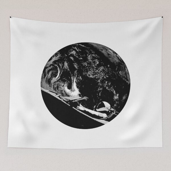 Item preview, Starman Silhouette in Space - Tesla and SpaceX Inspired designed and sold by TrndSttr.