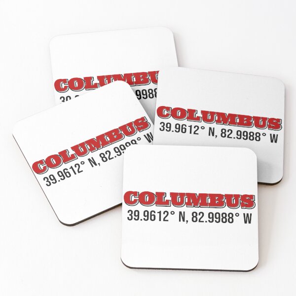 Item preview, Columbus Ohio Coordinates designed and sold by s-hammie.