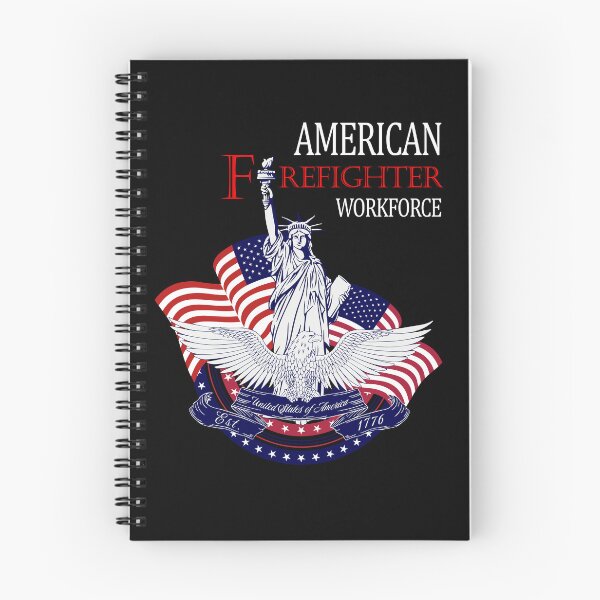 Item preview, American Firefighter Profession Gift Us Flag Firefighter designed and sold by happytrendjct.