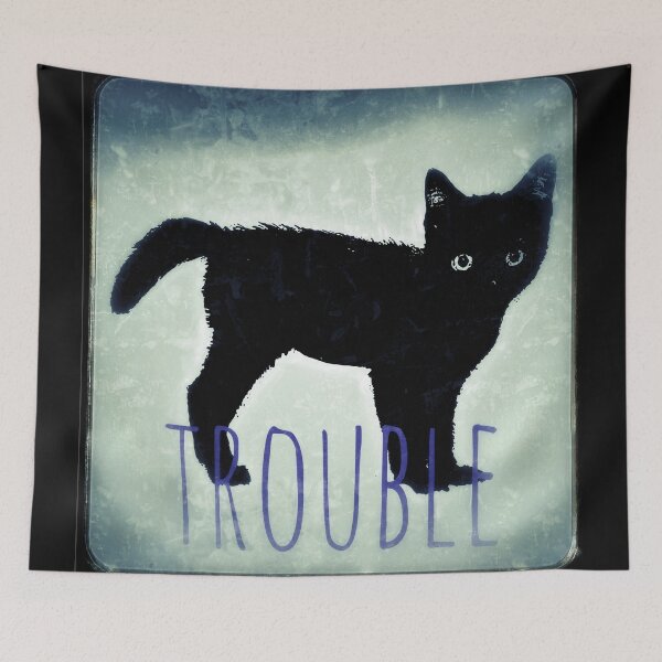 Item preview, Little back cat trouble designed and sold by Lynnchabot.