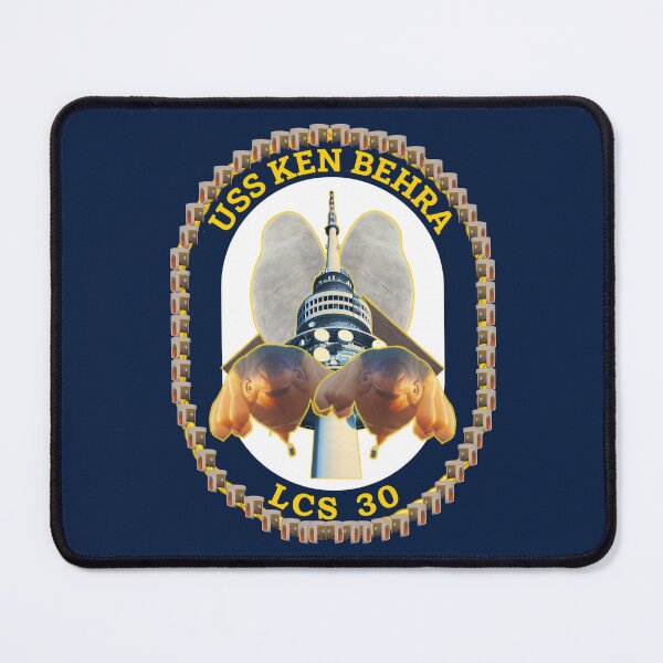 Item preview, USS Ken Behra - Alternate crest for USS Canberra designed and sold by TotallyTanked.