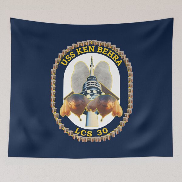 Item preview, USS Ken Behra - Alternate crest for USS Canberra designed and sold by TotallyTanked.