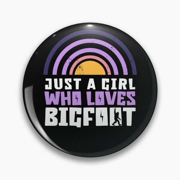 Item preview, Just a Girl Who loves Bigfoot, funny Bigfoot silhouette  designed and sold by Drzamag.
