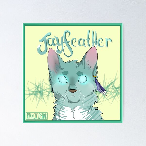 Jayfeather (Warrior Cats) Poster for Sale by Fudgebiskets