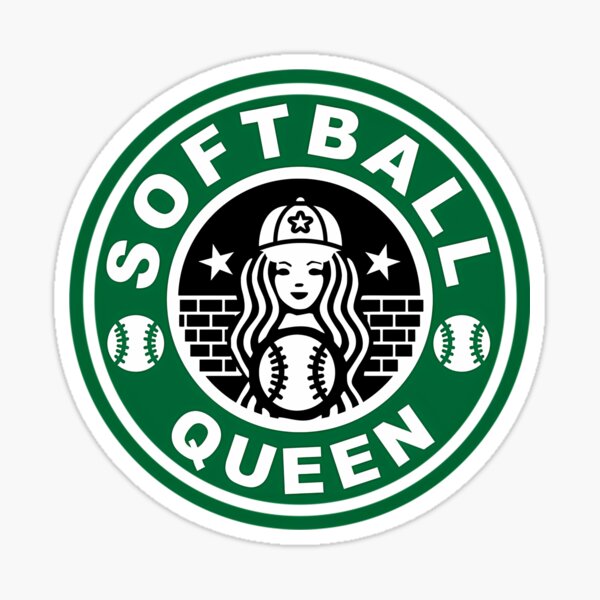 Starbucks Caffeine Queen Coffee Sticker, Funny Sticker