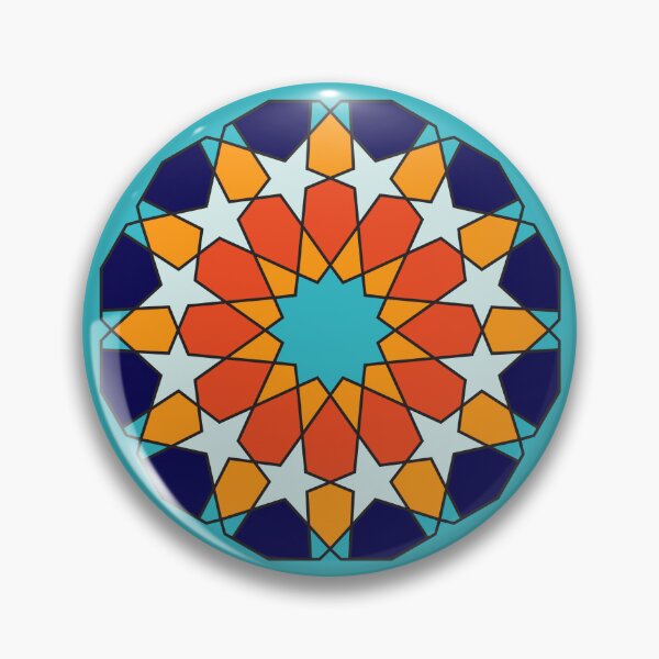Item preview, Tropical Breeze Moroccan Mosaic pattern designed and sold by SalxSal.