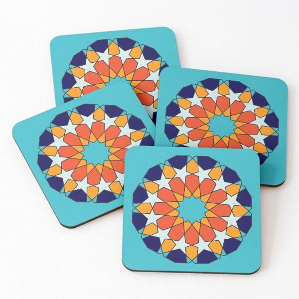 Item preview, Tropical Breeze Moroccan Mosaic pattern designed and sold by SalxSal.