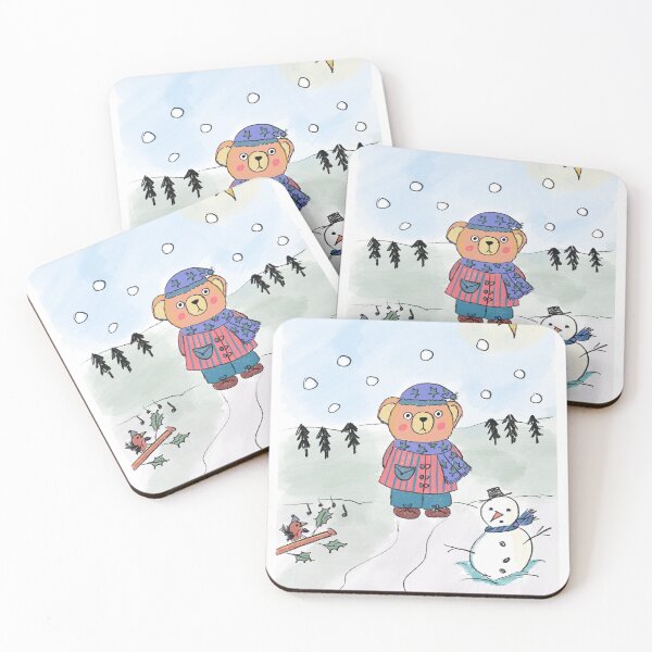 Item preview, Winter Teddy designed and sold by Gemma Creegan.