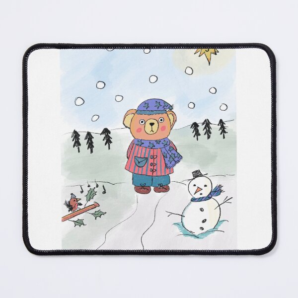 Item preview, Winter Teddy designed and sold by Gemma Creegan.