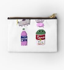 Dasani Axolotl and Campbell Black Rain Frog Studio Pouch