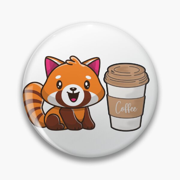 Item preview, red panda coffee  designed and sold by irosh madushan.