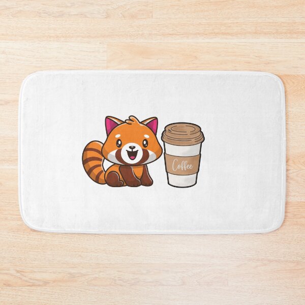 Item preview, red panda coffee  designed and sold by irosh madushan.