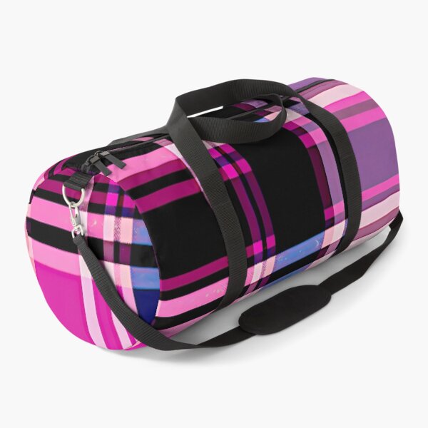 Item preview, Pink White and Black Plaid multi-color pattern designed and sold by OurLittleSecret.