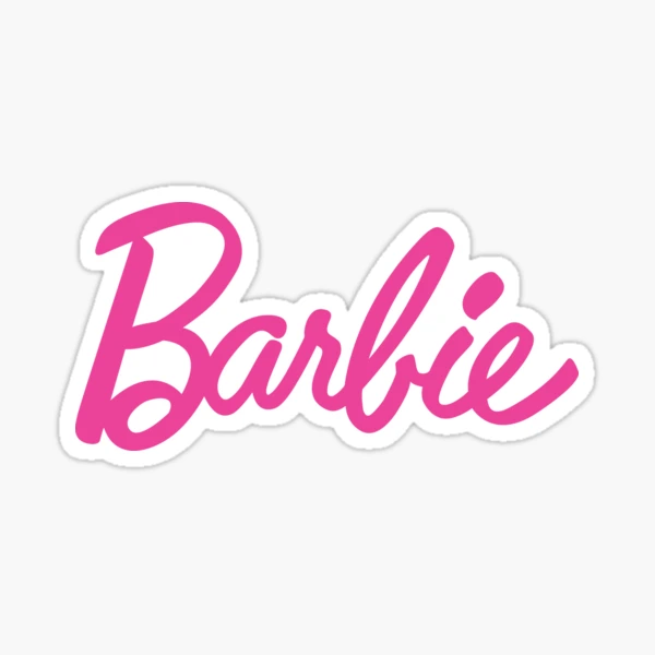 Logotipo de Barbie Classic' Pegatina