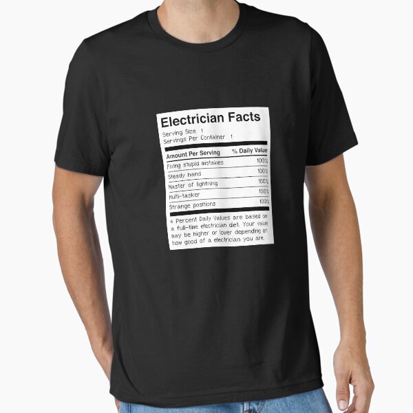 Item preview, Funny Electrician Facts designed and sold by Jam Jar.