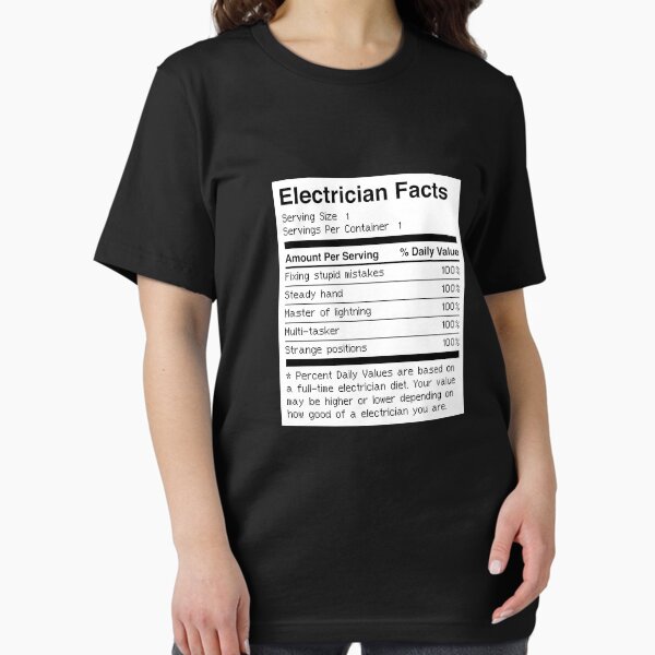 Item preview, Funny Electrician Facts designed and sold by Jam Jar.