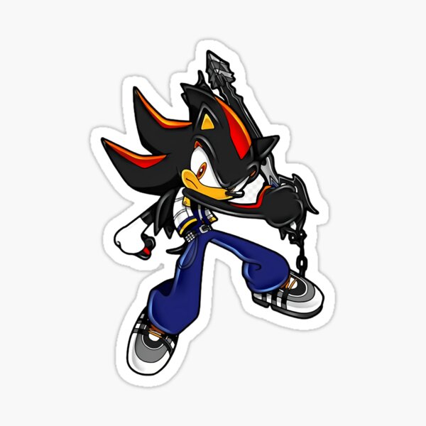 Shadow Meme Sticker Knock Knock It's Knuckles Sonic 