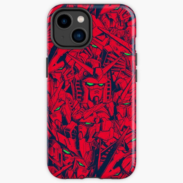 Gundam Camo Magenta iPhone Tough Case