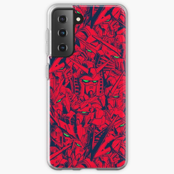 Gundam Camo Magenta Samsung Galaxy Soft Case