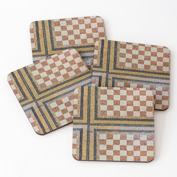 Item preview, 3d Rustic italian mosaic chess pattern seamless design  designed and sold by GeoffBeattie.