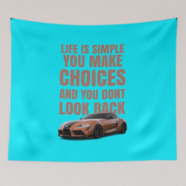Item preview, Life is simple, you make choices and you dont look back - Han designed and sold by MOTOSHIFT.