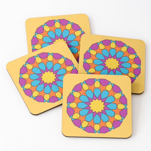 Item preview, Moroccan Mosaic pattern with African Fusion colors designed and sold by SalxSal.