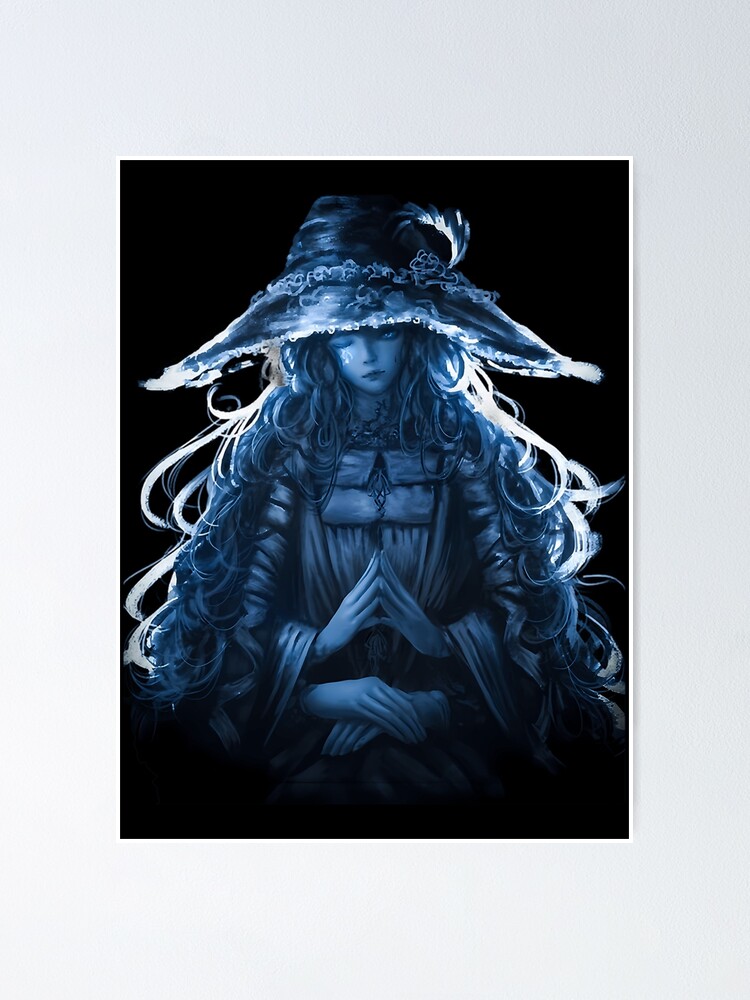 Wallpaper Ranni The Witch, Elden Ring, Anime Style, Boss, Blue