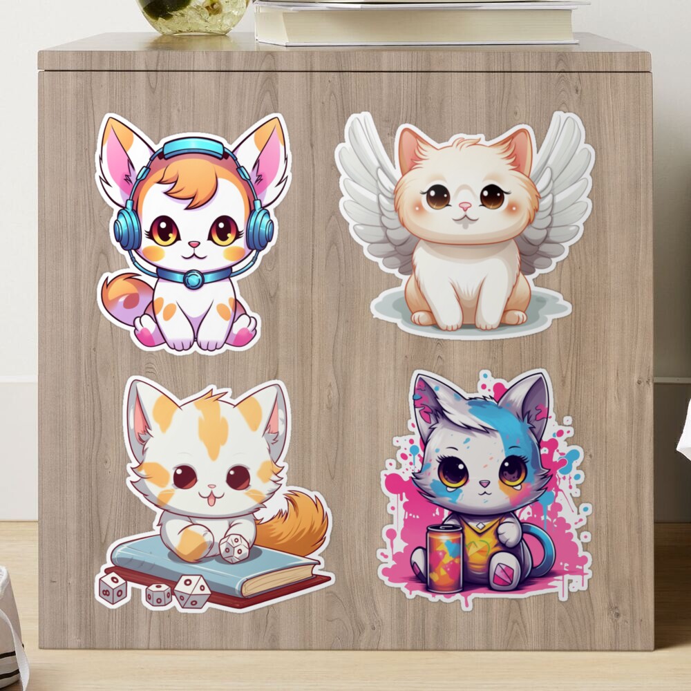 Kawaii Cat Sticker  Buy Kawaii Cat Sticker Online